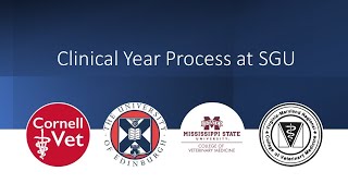 Clinical Year Process at SGU [upl. by Hpesoj]