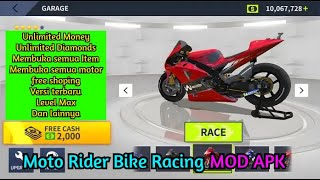 Download Moto Rider Bike Racing Game Mod Apk unlimited money And Diamonds Terbaru 2025 [upl. by Scrope]