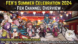 Hoshidan Festival Banner Hero Fest Weekly Revival Sparks amp More  FEHs Summer Celebration [upl. by Eanej]