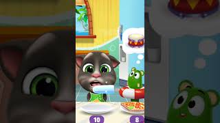 Aaaa Eeee Challenge😂😂mytalkingtom2 short viralshort [upl. by Ayotan586]