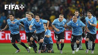 Uruguay v Ghana Full Penalty Shootout  2010 FIFAWorldCup QuarterFinals [upl. by Hastings]