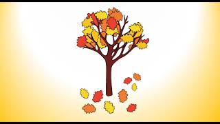 Falling Leaves Guided Meditation  Visualization for Kids [upl. by Seroka]