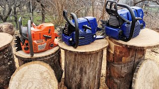 Fiber cutting challenge Husqvarna 372xp FarmerTec G660 amp G444 [upl. by Carlye]