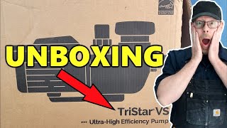 Hayward Tristar 900 VS Pump UNBOXING [upl. by Ilrahs]