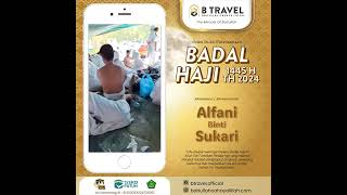 BADAL HAJI  Alm Alfani Binti Sukari [upl. by Nailil]