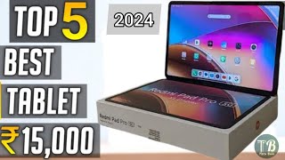 Under 💸₹15000 Top 5 Best Tablet in India 2024  8000Mha🔋 Hellio G99⚡ techbhai [upl. by Innoj]