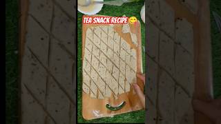 Easy and Crispy Tea Snacks Recipe 😋 recipe snacks mathri shorts ytshorts teatime teasnacks [upl. by Argyle713]