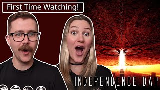 Independence Day  First Time Watching  Movie REACTION [upl. by Acsirp633]