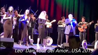 Leo Dan Tour del Amor USA 2019 en Connecticut [upl. by Joashus223]