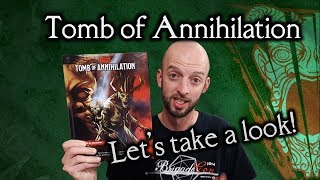 Tomb Of Annihilation  DampD 5E  Flipthrough and Impressions [upl. by Ettennyl560]