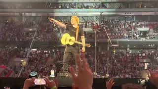 Ed Sheeran  Sing Live at Wembley Stadium 24th June 2022 [upl. by Kaenel980]