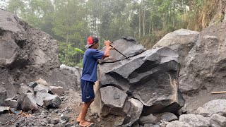 Continue destroying the boulder blocking the miners location part 2 [upl. by Sholeen]