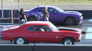 New vs Old Muscle Cars Drag Racing [upl. by Rhyner735]