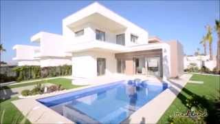 Modern design villas in Vistabella Golf [upl. by Sirc]