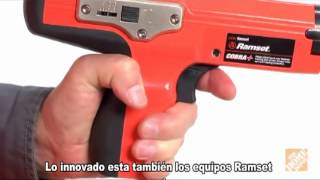 Pistola de Fijación RAMSET COBRA [upl. by Analram303]