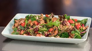 Balsamic Chicken Salad with Lemon Quinoa [upl. by Nomde]