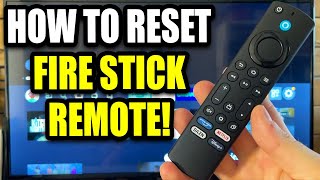 How to Reset Fire Stick Remote amp Fix Most Issues [upl. by Hatti]