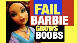 Funny Video Barbie Grows Bewbs AGAIN Funny Review Fail Toys Video by Mike Mozart Jeepersmedia [upl. by Karoly]