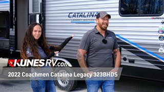 2022 Coachmen Catalina Legacy 323BHDS Review Details Specs [upl. by Airretal]