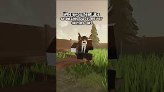 Sneezing marshlie roblox robloxanimation recommended [upl. by Snow]