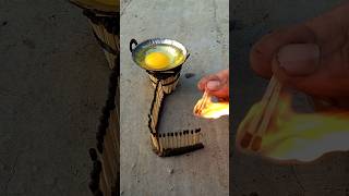 Outdoor Save Money Egg Cooking Episode 65 shorts ytshorts [upl. by Aylatan89]