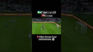 🇺🇿O‘zbekiston 10 🇴🇲Ummon uzbekistan football live futbol soccer [upl. by Holt172]