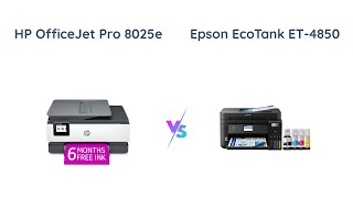 HP vs Epson Which AllinOne Printer is Better [upl. by Dnalevets]