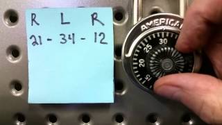 Combination Lock Tutorial [upl. by Aerdnaed]