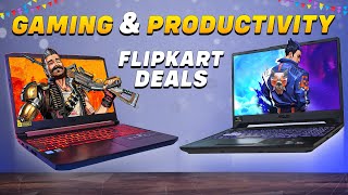 Best GamingProductivity Laptops In Flipkart Big Billion Day Sale 2023🔥Best Gaming Laptop Deals [upl. by Annaira]