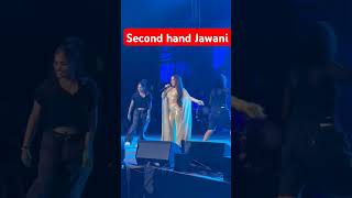 Neha Kakkar Second hand Jawani live Song 😍🔥😍 concert trending [upl. by Castora]