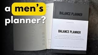 The Best Planner For Men The Balance Planner from Mind Journal [upl. by Haym829]