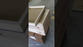 Unbox and assemble Dadant beehive 22 [upl. by Ahswat]