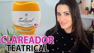 Testei TEATRICAL creme CLAREADOR  Produto Baratinho [upl. by Nell]