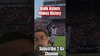 Breaking News NY Giants Rookie WR Malik Nabers makes History nygiants [upl. by Nileve]