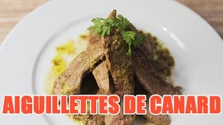 Recette daiguillettes de canard au pesto [upl. by Oznofla325]