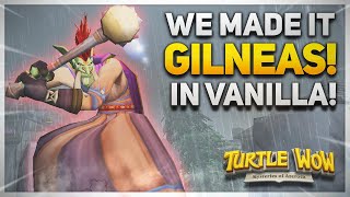 AFTER A LONG JOURNEYWE ARRIVE IN GILNEAS CITY  Turtle WoW  Vanilla World of Warcraft  Ep4 [upl. by Ysac]