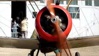 Sopwith Camel replica engine run at Brooklands [upl. by Shelia]