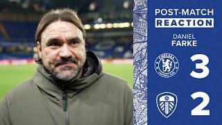 “They made us proud”  Daniel Farke reaction  Chelsea 32 Leeds United [upl. by Quent]