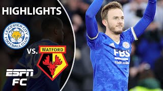 Leicester City tops Watford to advance to FA Cup 4th round  FA Cup Highlights  ESPN FC [upl. by Childs271]