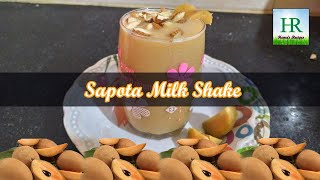 Sapota Milk Shake [upl. by Nellaf]