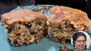 Vegan Raisin Walnut Cake Recipe [upl. by Ahron561]