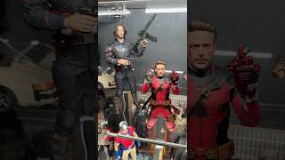 Rate My Posing Skills 110 😭 asmr hottoys repose johnwick deadpool ironman spiderman marvel [upl. by Alisan170]