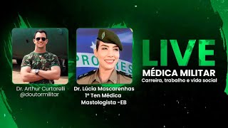 MÉDICA MILITAR  CARREIRA TRABALHO E VIDA SOCIAL Médica exército marina e aeronáutica [upl. by Nnaitsirk]