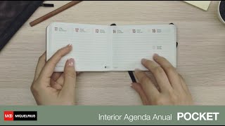 MIQUELRIUS  Interior Agenda Anual Pocket [upl. by Elisee593]