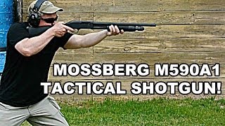 Mossberg M590A1 Tactical Shotgun 185quot Heavy Barrel 51 Magazine [upl. by Ordnazil453]