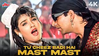 Tu Cheez Badi Hai Mast Mast 4K Song  Mohra Movie Songs  Udit Narayan Kavita Krishnamurthy [upl. by Tommi292]