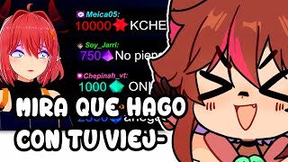 Contrate a una VTUBER para que lea mis donaciones 5🔊  Rakkun REACCIONA [upl. by Retxed]