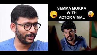 RJ Balaji Cross Talk  Semma Kalai with Actor Vimal [upl. by Rinna]