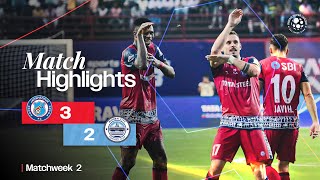 Match Highlights  Jamshedpur FC 32 Mumbai City FC  MW 2  ISL 202425 [upl. by Aihsenek407]