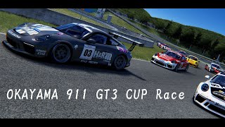 【Assetto Corsa】 OKAYAMA 911 GT3 CUP Race 【VR Live】 [upl. by Emarej]